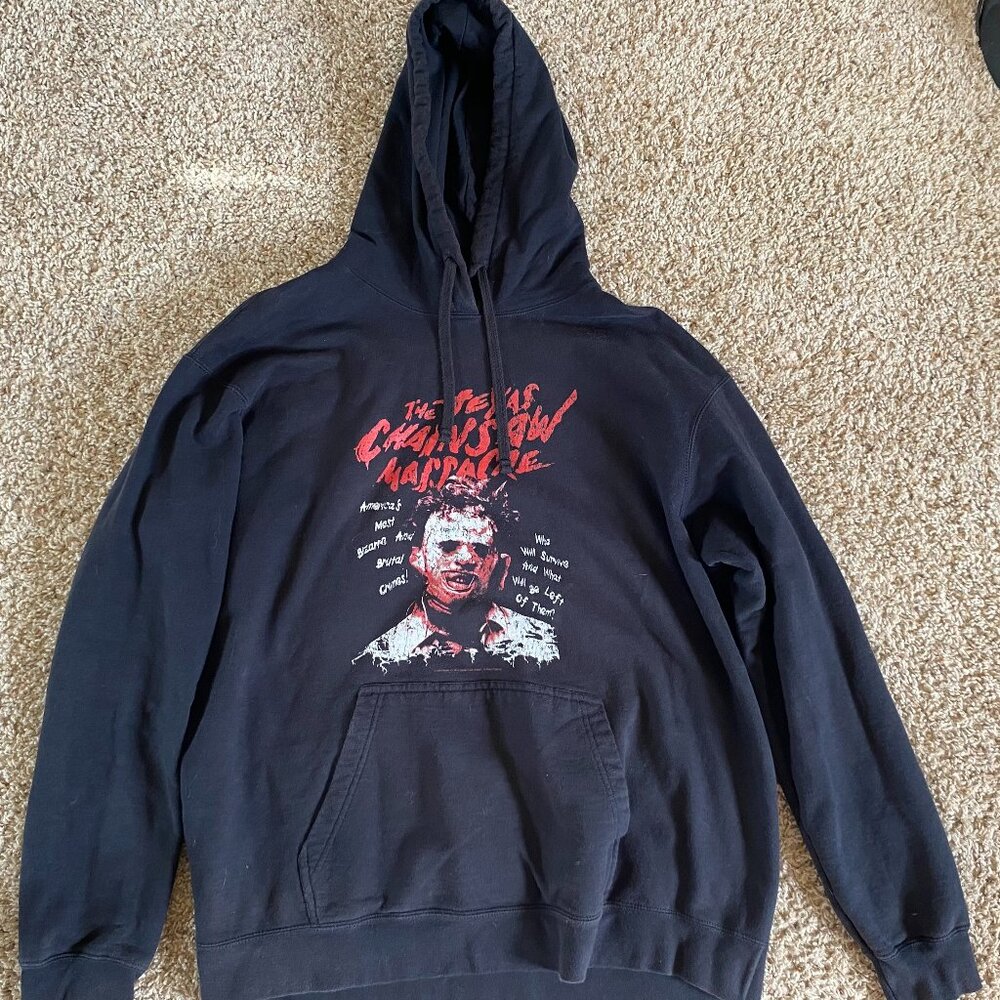 Texas Chainsaw Massacre Hoodie Leatherface XL